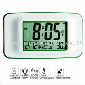 RADIO CONTROLLED LCD CLOCK